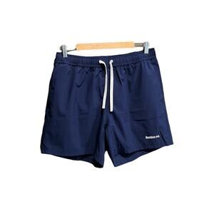 Bamboo Ave Navy Boundless Men's Activewear Shorts Size Large